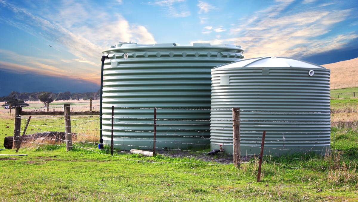 SAVINGS: Rainwater tanks are part of the Water Saver Rebate Scheme. Photo: Shutterstock