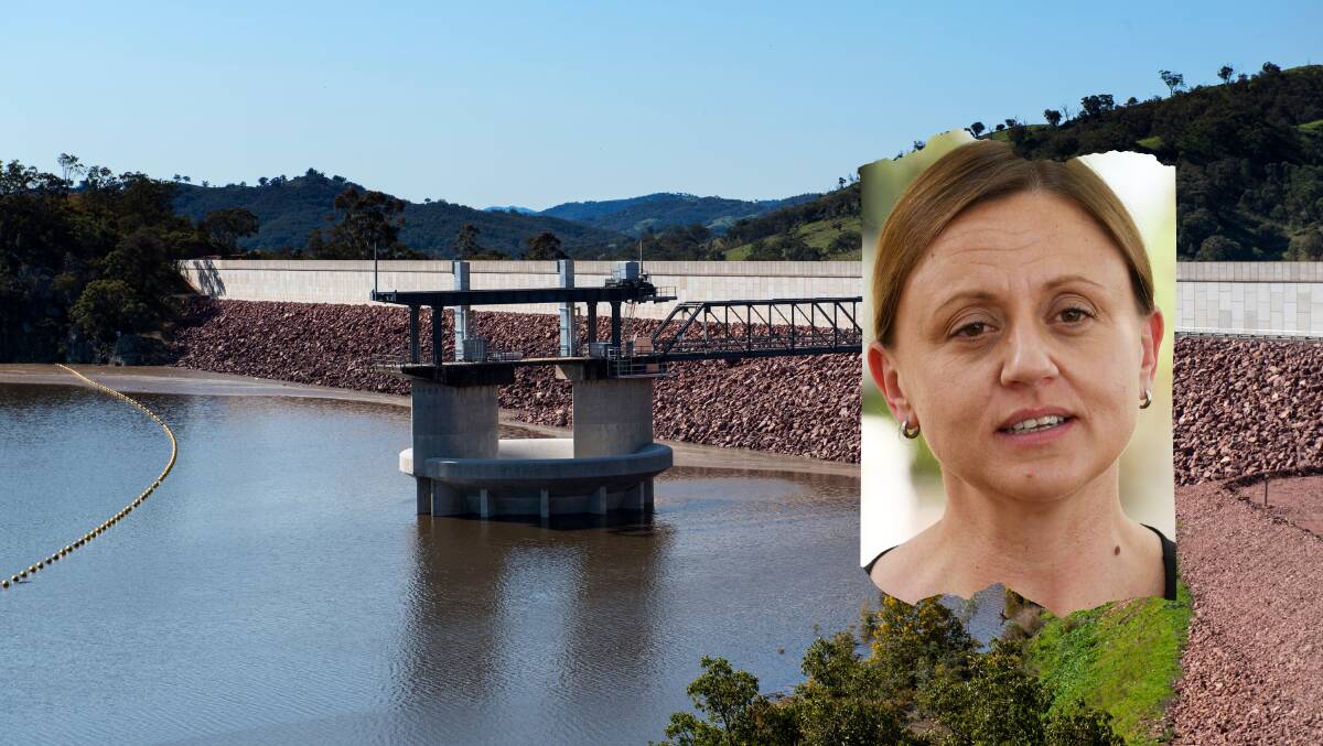 UP: Chaffey Dam has risen to 14.3 per cent, up about one per cent from the start of the week. Photo: Peter Hardin 050916PHC028
INSET: Tracey Carr.