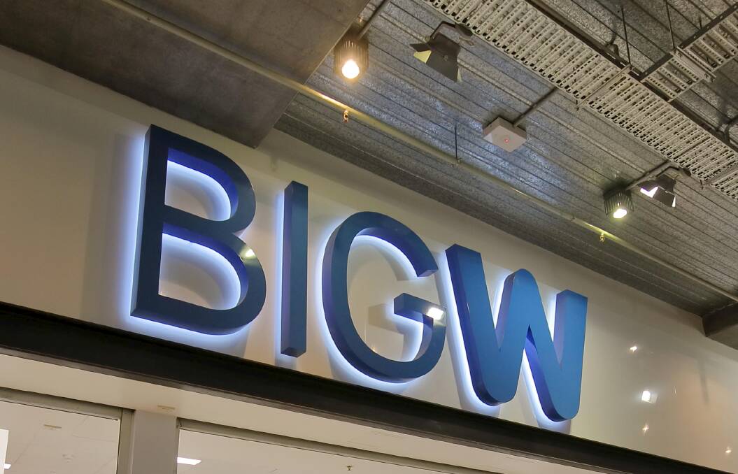 CONFIRMATION: 30 Big W stores will close, the Woolworths Group announced on Monday. Photo: File shot