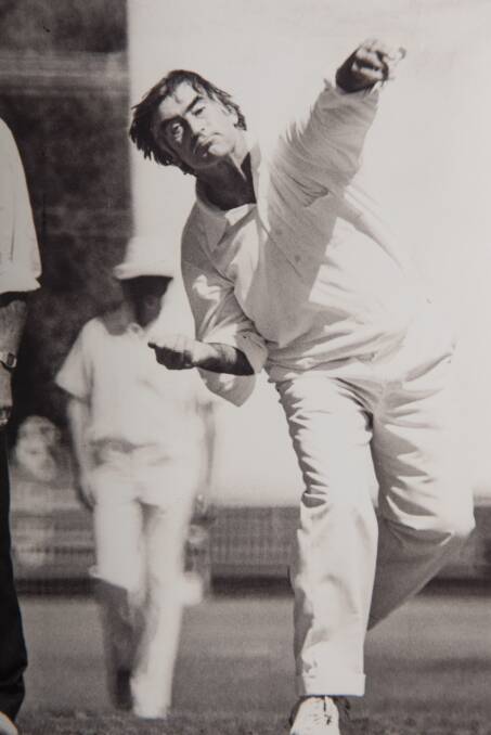 Bob Hickson was a legend on the cricket field. Photos: Supplied by Margaret Hickson