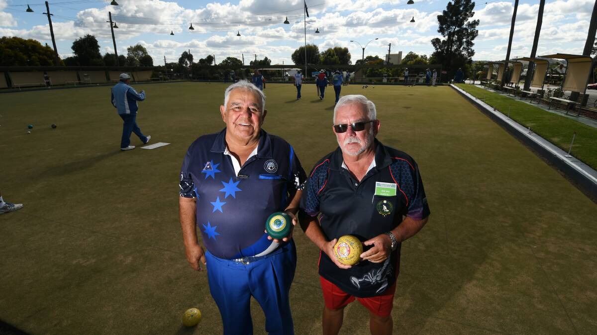 UNITED: West Tamworth's John Vella and North Tamworth's Terry Johnson will be a part of the Zone 3 side at the State Inter-Zone Championships. Photo: Gareth Gardner
