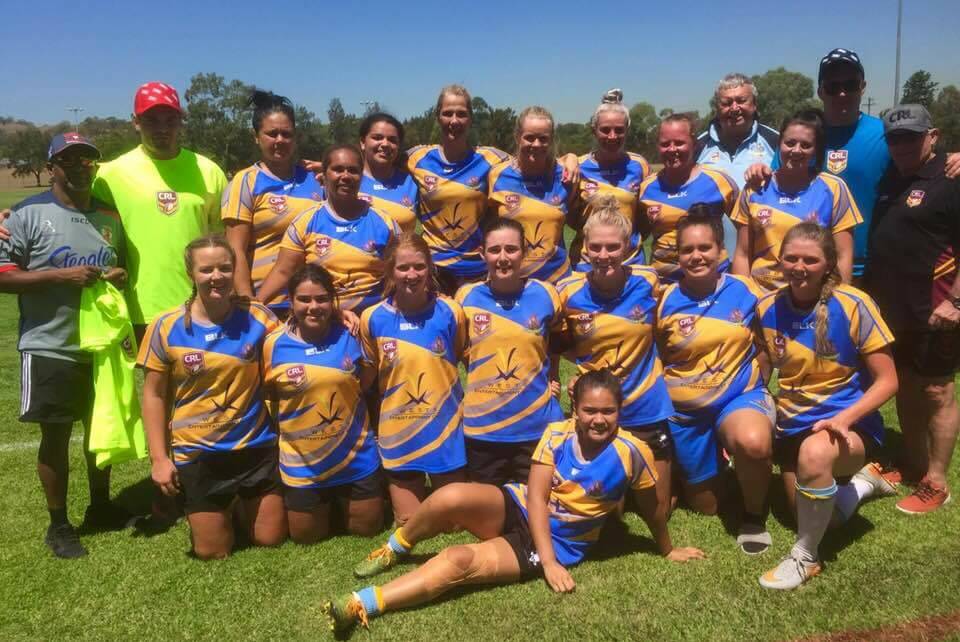 TOP DAY: Group 4 players at Muswellbrook all "did their job" on Saturday at the CRL Women’s Northern Selection Trials. Photo: Supplied