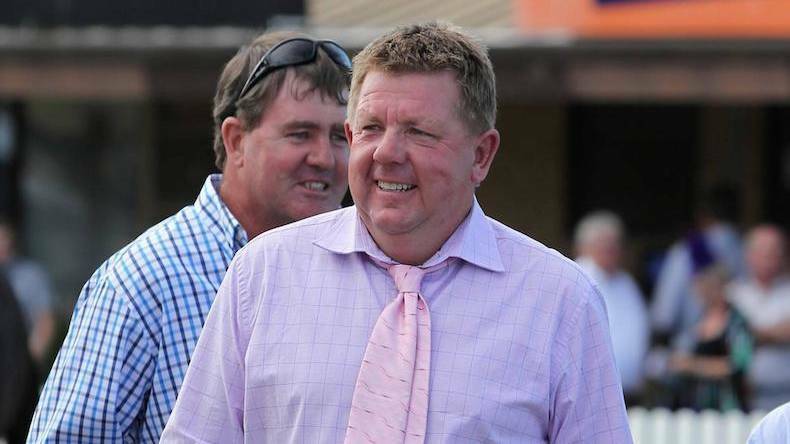 ON TOP: Scone trainer Brett Cavanough sits on top of the Hunter and North West Racing Association Trainers Premiership alongside Paul Perry.