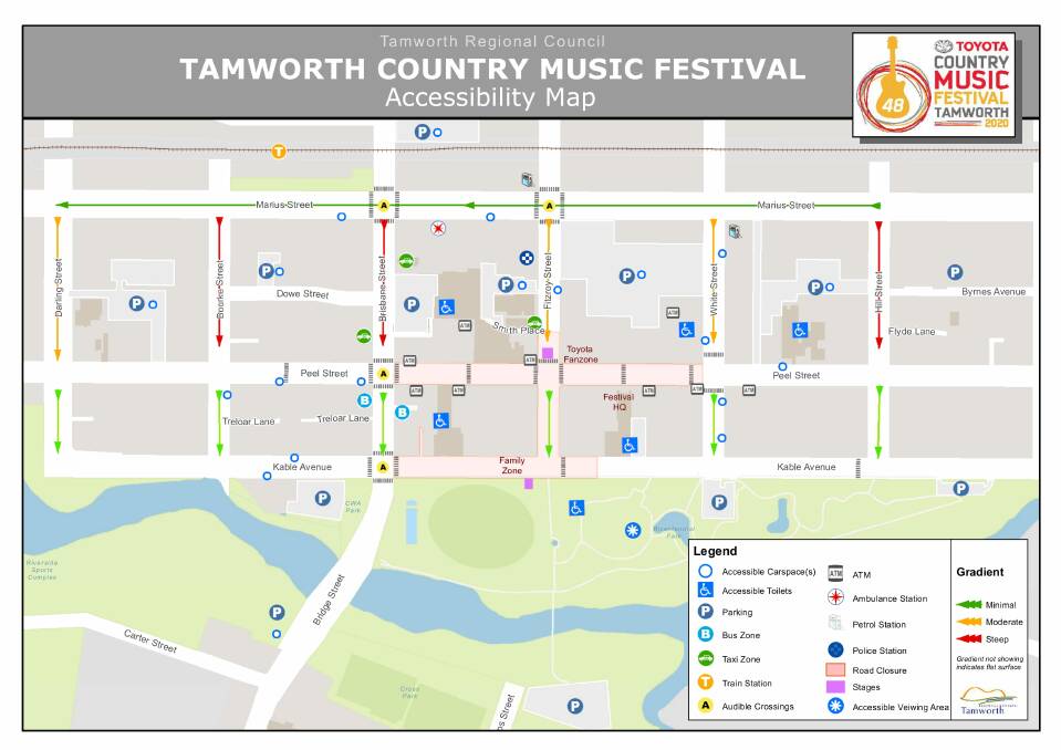 Find out what roads are closed for this year's festival