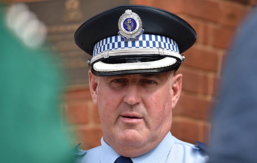 COLLECTIVE EFFORT: Oxley Police Chief Inspector Jeff Budd is calling on the entire community to do its bit to help stop the spread of COVID-19. Photo: Ben Jaffrey 