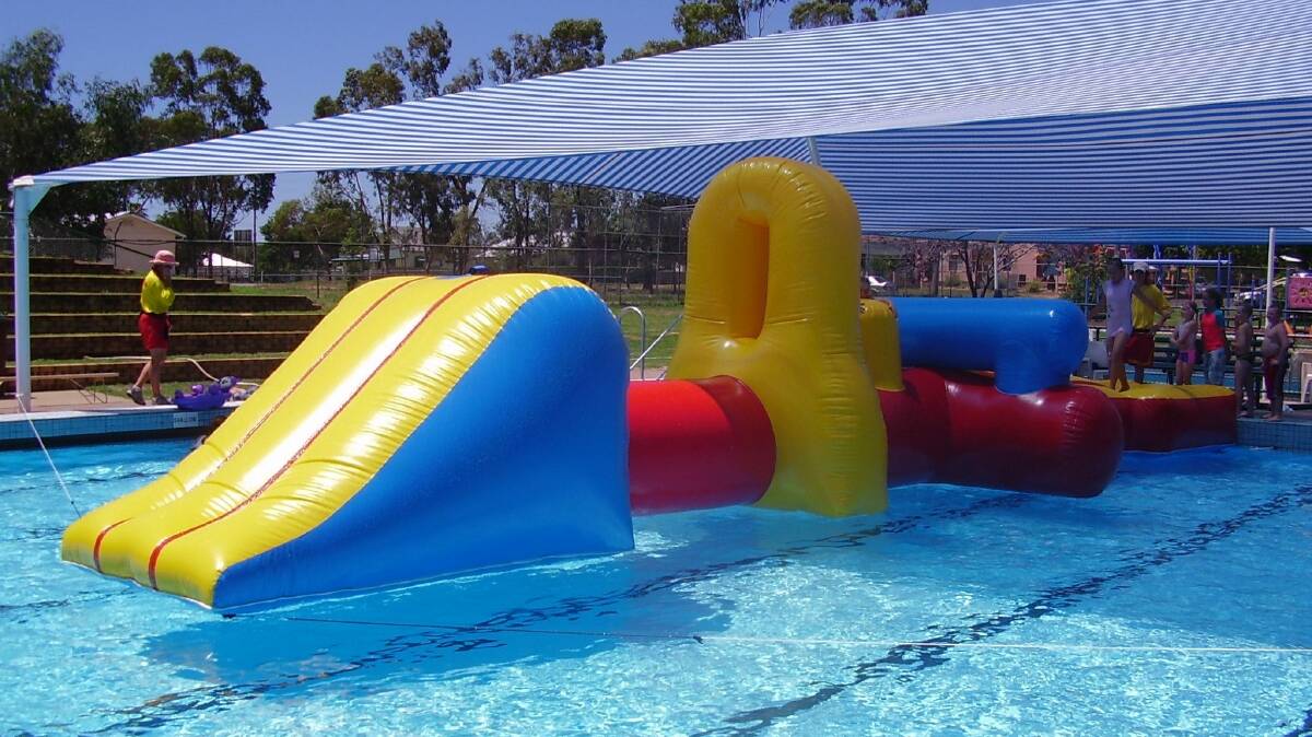 BETTER TIMES: The Manilla pool won't open today after vandals broke in. Photo: Tamworth Regional Council