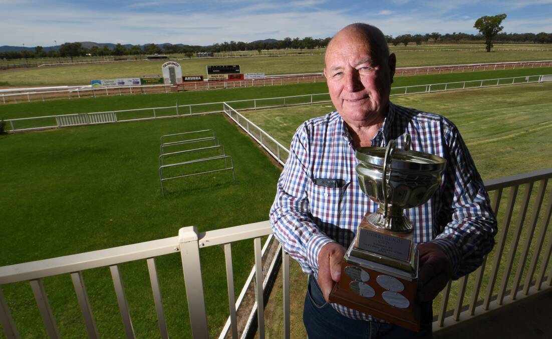 SPECTACULAR: Ted Wilkinson was expecting a bumper crowd at Quirindi on Boxing Day. Photo: Gareth Gardner 