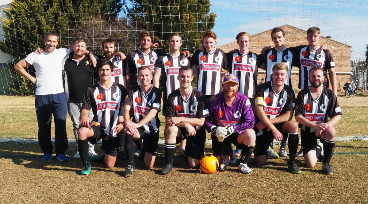 CHASING THE WIN: The Demon Knights reserve grade team. Photo: Supplied