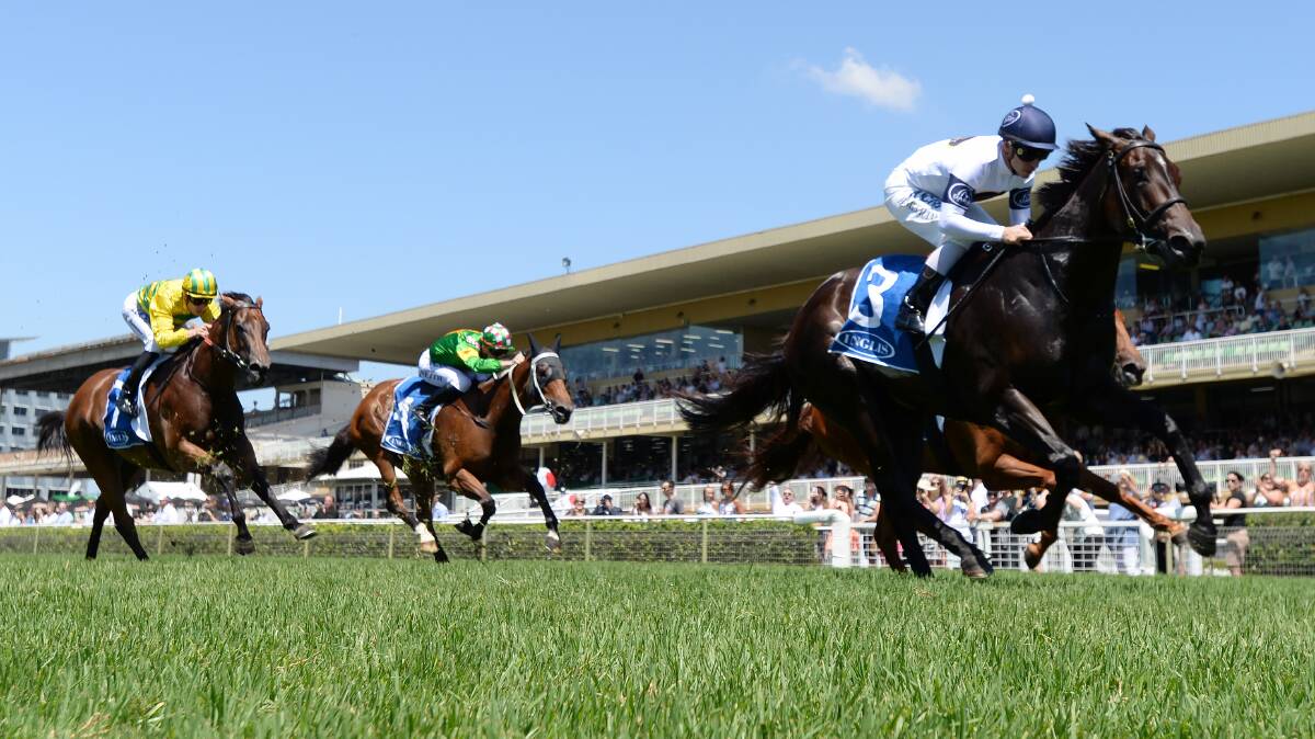 She Will Reign ridden by Ben Melham the Inglis Sprint at Warwick Farm on Saturday, February 10, 2018. Photo: AAP Image/David Moir