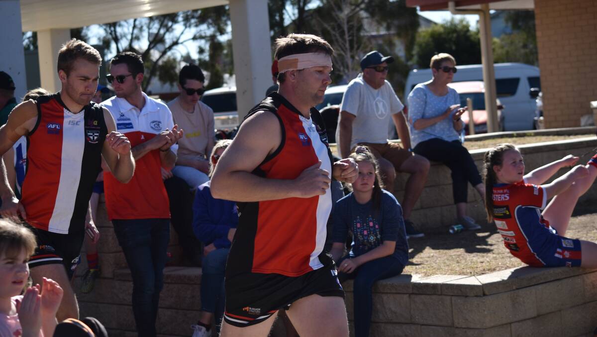 2019 Inverell Saints coach Justin Pay has given his thoughts on his side's AFL North West season. Photo: Ben Jaffrey