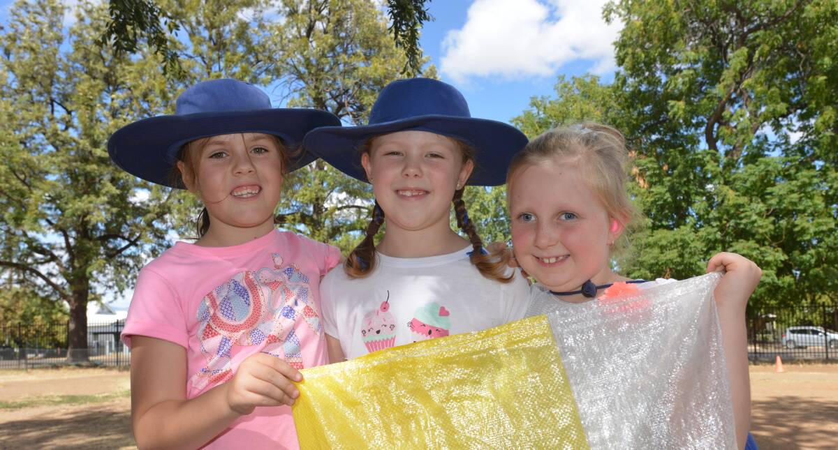 Tamworth Public School students and staff cleaned up the grounds on Friday