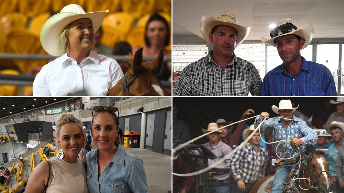 There was a good crowd at the rodeo in Tamworth on Thursday. Pictures by Ben Jaffrey