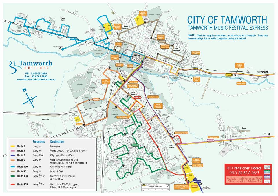 How to get around during the 2019 Tamworth Country Music Festival
