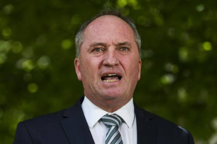 Barnaby Joyce has watered down remarks he made about wanting to return to the Nationals' leadership.