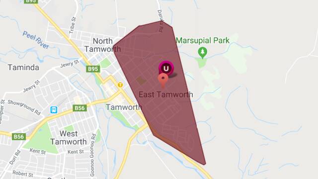 Power restored to East Tamworth after burst main