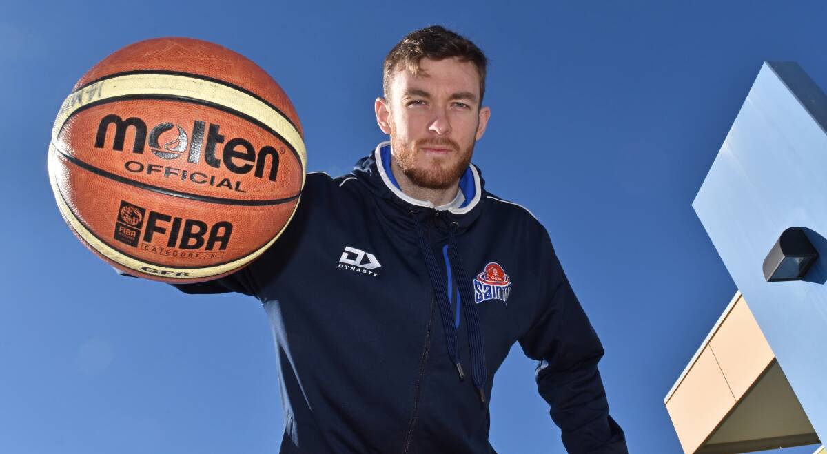 READY TO GO: Nick Kay has used his time with the Wellington Saints to help prepare for this year's World Cup. Photo: Ben Jaffrey 