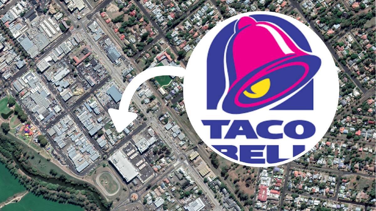 DEVELOPMENT: The Taco Bell will join McDonalds, Subway and Oporto on Roderick Street.
