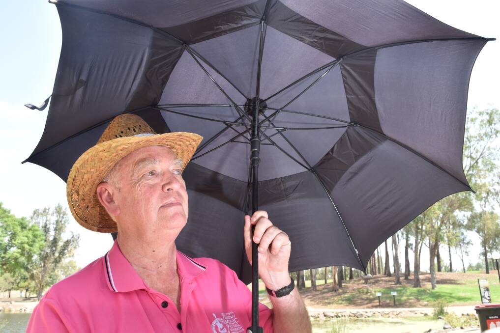 BRING IT ON: Tamworth Country Music Festival organiser Barry Harley would love to see rain at this year's festival. Photo: Ben Jaffrey