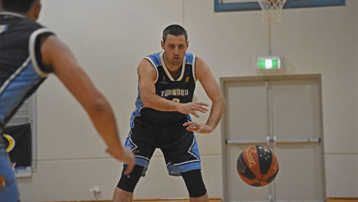DOUBLE HEADER: Chris Skilton is ready for a tough weekend of basketball. Photo: Ben Jaffrey