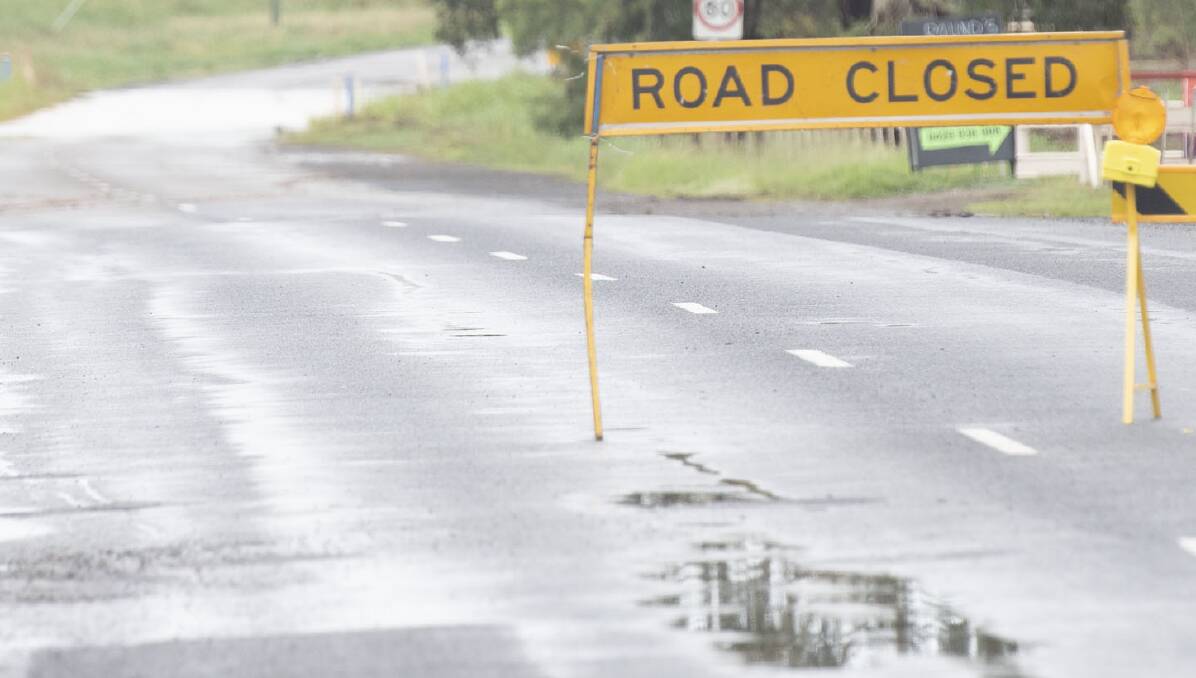 More roads closed around Tamworth due to rainfall