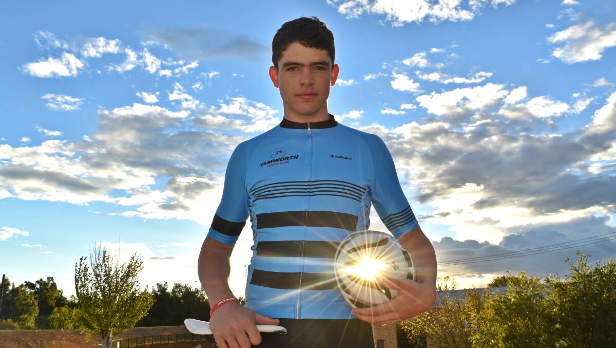 DREAMING BIG: Cyclist Luke Deasey hopes to one day race in the Spring Classics in Europe. Photo: Ben Jaffrey