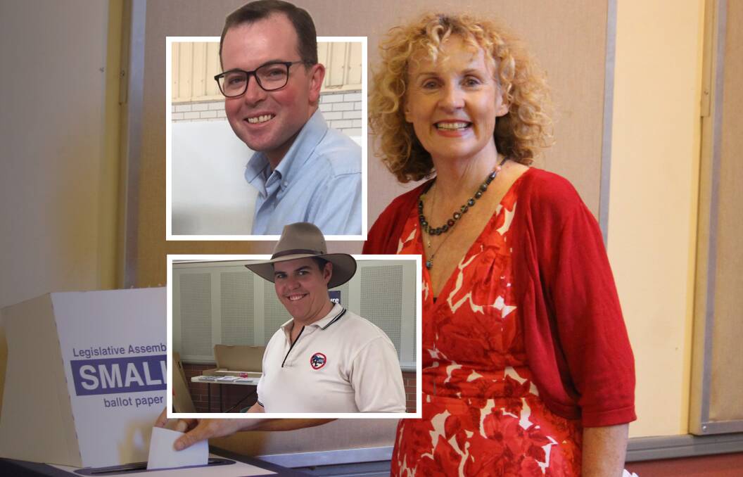 Candidates Adam Marshall, Debra O'Brien and Rayne Single all cast their votes on election day, but the number of voters who vote early is increasing.