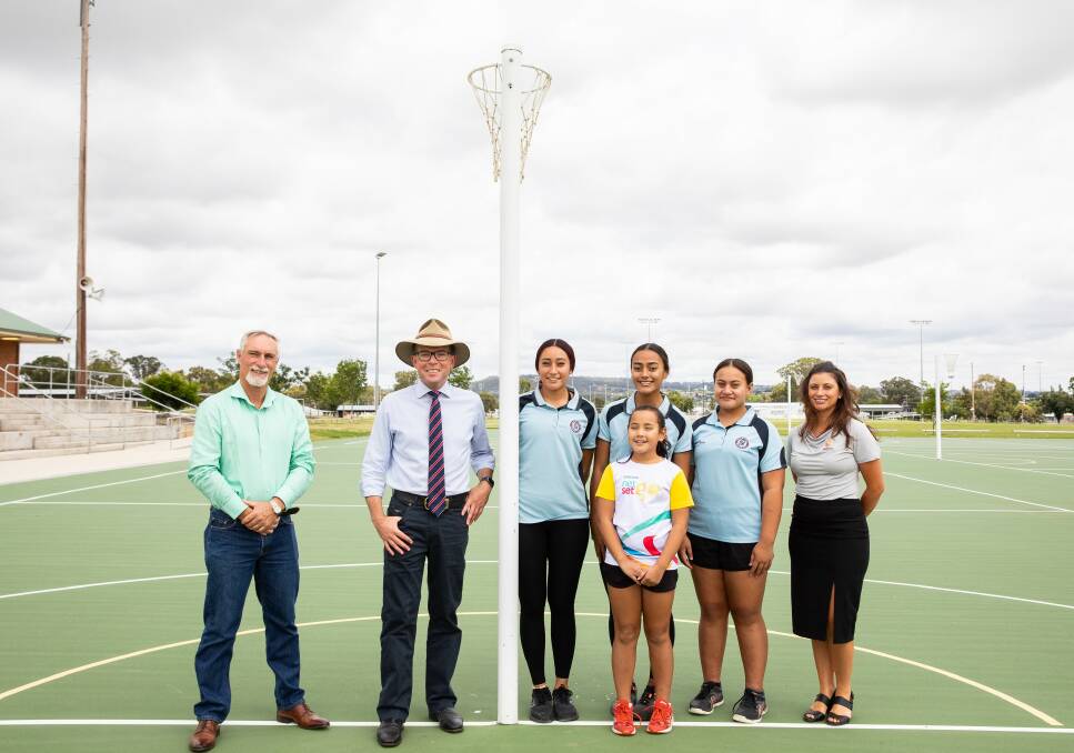 STATE FUNDS: The Inverell Sporting Complex's netball courts will receive a much-needed refurbishment. Photo: Supplied