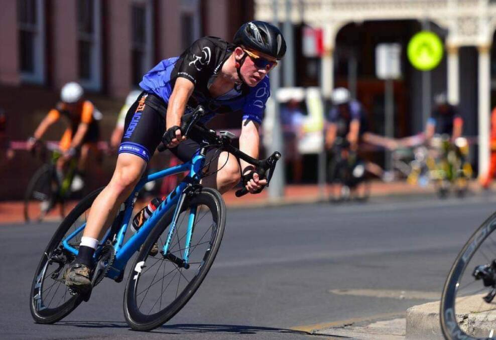 TALENT PLUS: Steven Roberts, of Tamworth Cycle Club, will contest the criterium and road race at the nationals. Photo: Supplied