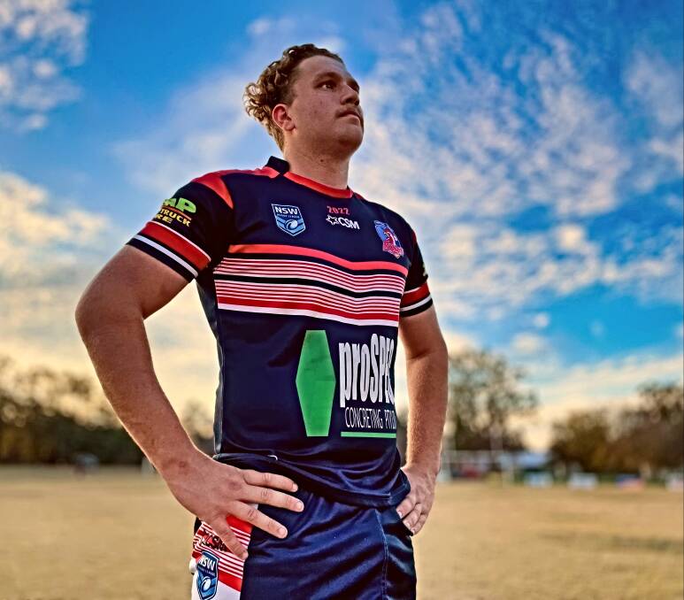BOOM PROSPECT: Big things are expected of Roosters prop Ryan Kelly-Payne. Photo: Mark Bode