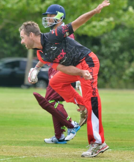 PACEMAN: Watson in action against Wests.