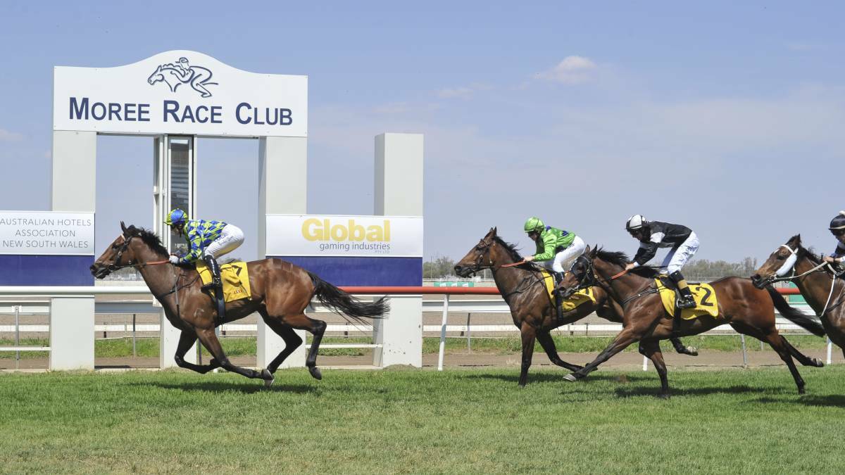 Second crack: After being washed out last month the 2021 Moree Cup will be run as part of the club's Castlereagh Barwon Hoteliers race day. Photo: Bradley Photographers 