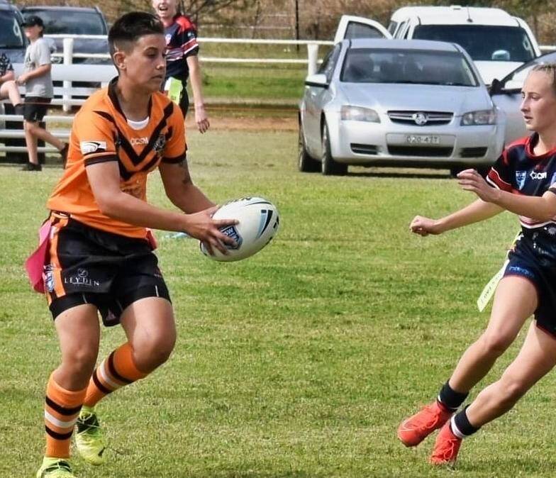 ON THE PROWL: Flett in action for the Tigers this year. Photo: Facebook