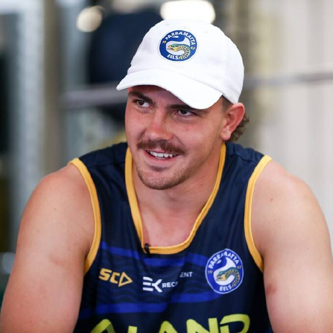 BOOM PROSPECT: Tamworth export Ethan Parry may be moving on from the Eels at the end of the year. Photo: Parraeels.com.au