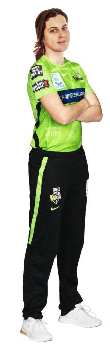 METEORIC: Almost four years after making her first-grade debut, Jessica Davidson has signed with the Sydney Thunder. Photo: Sydney Thunder 