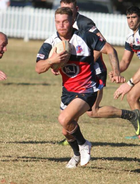 LETHAL WEAPON: Roosters No.1 Mitch Doring bagged four tries in an away win over Dungowan.
