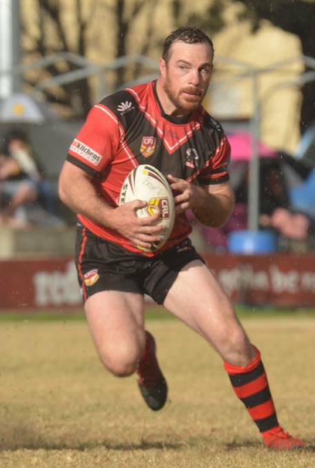 TOUGH TASK: Scott Blanch will lead the Bears in a NSW Challenge Cup clash against the Cessnock Goannas in Cessnock on Saturday night. 