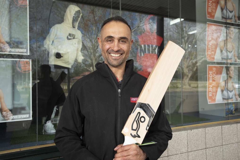 BAPTISM OF FIRE: David Mudaliar was appointed Tamworth District Cricket Association president this year. Photo: Peter Hardin