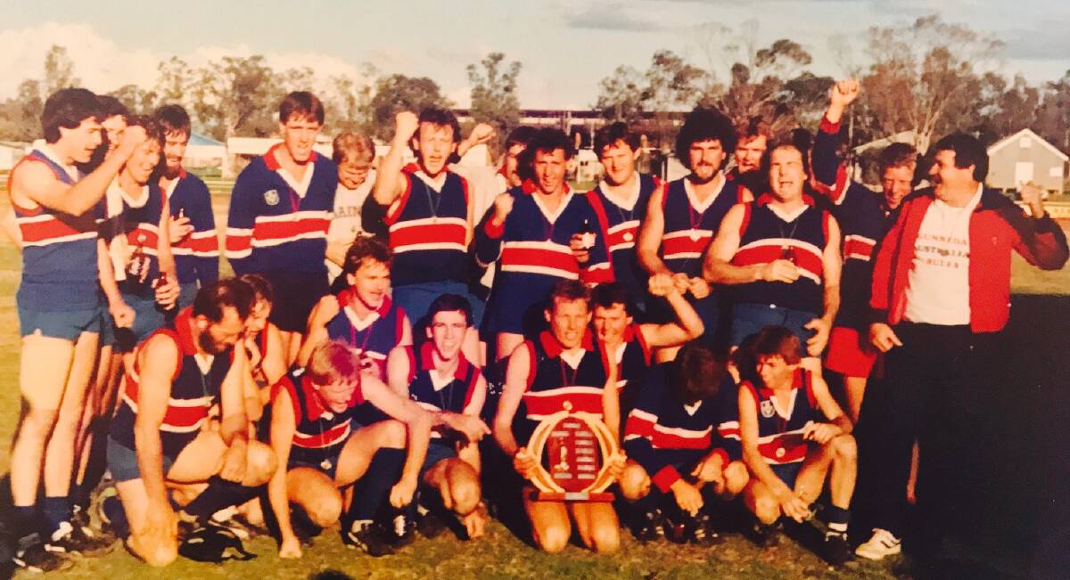 CHAMPIONS: Gunnedah's undefeated 1986 premiership side blazed one of the most cherished paths in sports.
