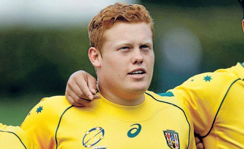 LIVING THE DREAM: Former Pirate Bo Abra (pictured) and ex-Red Devil Harry Wilson are part of the dominate Junior Wallabies side.