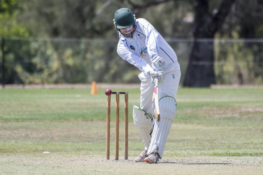 PASSION PROJECT: After 24 years of first-grade cricket, Old Boys skipper Ben Middlebrook's love for the game remains strong. Photo: Peter Hardin