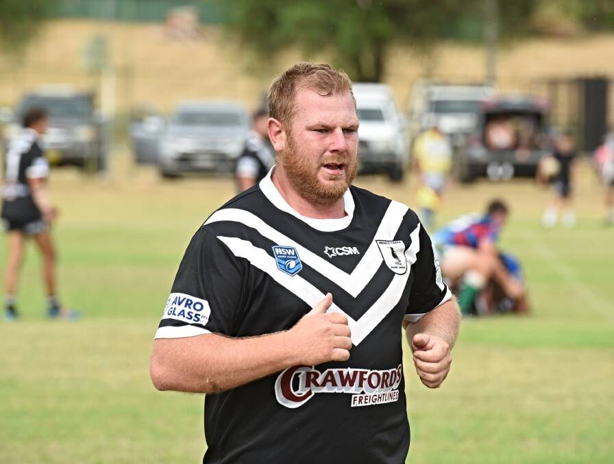 Parry comes off for a breather against Wauchope. Picture by Mark Bode