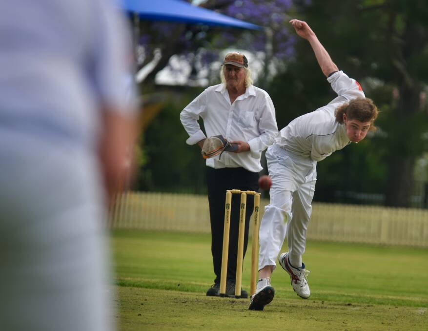 LETHAL WEAPON: Thomas looks sharp against Court House at Wolseley Oval on November 20. Photo: Mark Bode