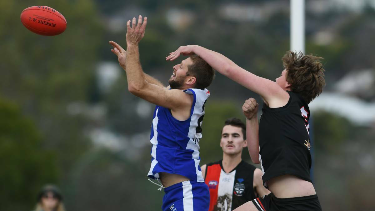 PRESSURE: Roos co-coach Ben Mitchell says spots are on the line ahead of the finals. Photo: Gareth Gardner 
