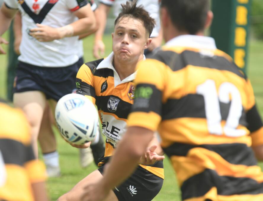 TEEN SPIRIT: Mitchell Henderson has been on fire for the Tigers' Laurie Daley Cup side. Picture: Mark Bode