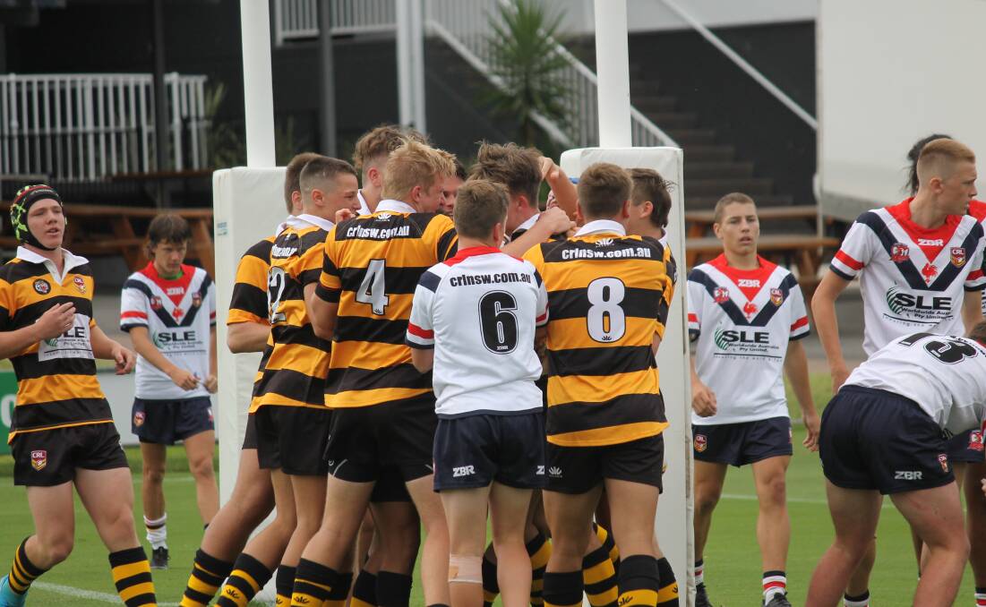 MORE, PLEASE: The Tigers celebrate a try against Central Coast. Photo: Supplied 