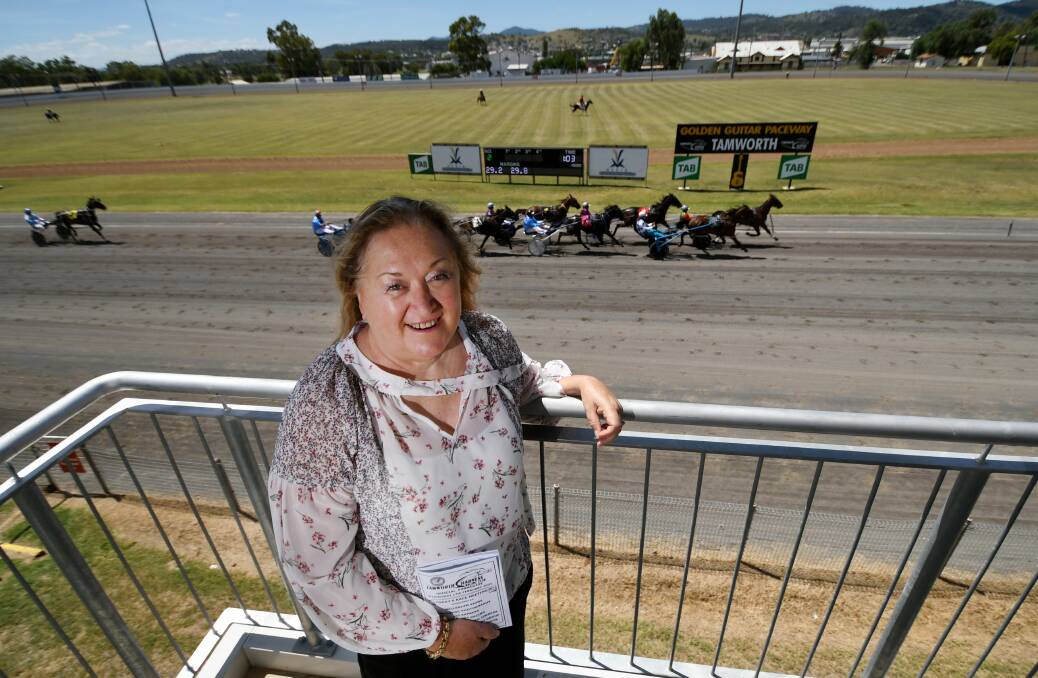 ERA ENDS: Julie Maughan's four-year reign as the Tamworth Harness Racing Club chairperson has concluded. Photo: Gareth Gardner 170221GGC01