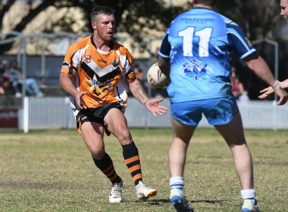 LEADERSHIP MATERIAL: Mitch Doring will captain one of four sides in the inaugural Wests Entertainment Group 9s.