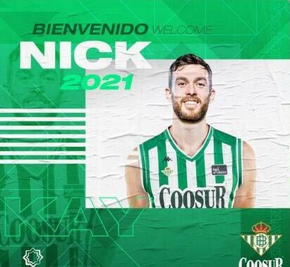 GOAL REALISED: Nick Kay has signed with top-tier Spanish club Real Betis. Photo: Perth Wildcats