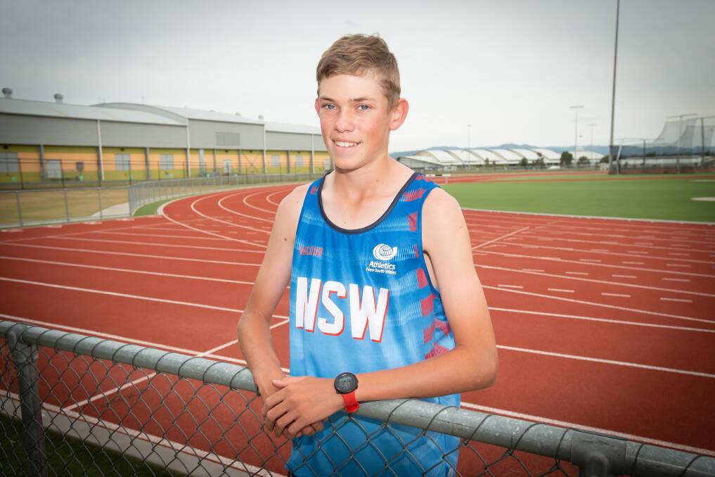 "It will be an awesome experience," says Evan Morrison of the upcoming Australian All Schools Track and Field Championships. Picture by Peter Hardin