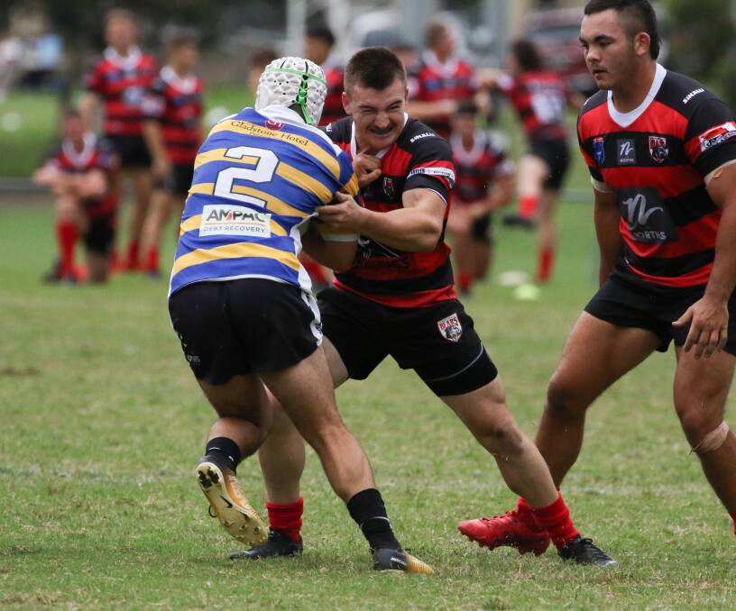 UP IN SMOKE: "I was sort of hoping to have a full season this season and a good season," Altus says. Photo: North Sydney Bears